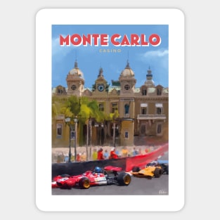 Monte Carlo Casino Sticker